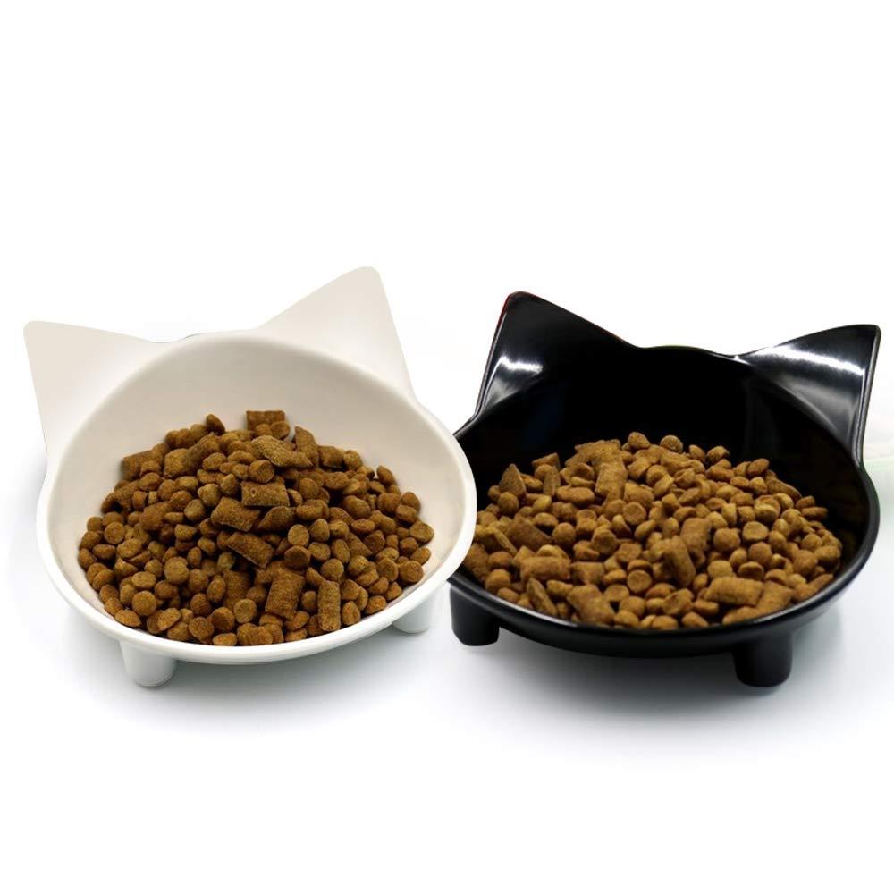 emlstyle cat bowls Anti-slip Multi-purpose Cat Food Bowl Pet Water Bowl Cat Feeding Bowls (2 Pack) 2 Pack - PawsPlanet Australia