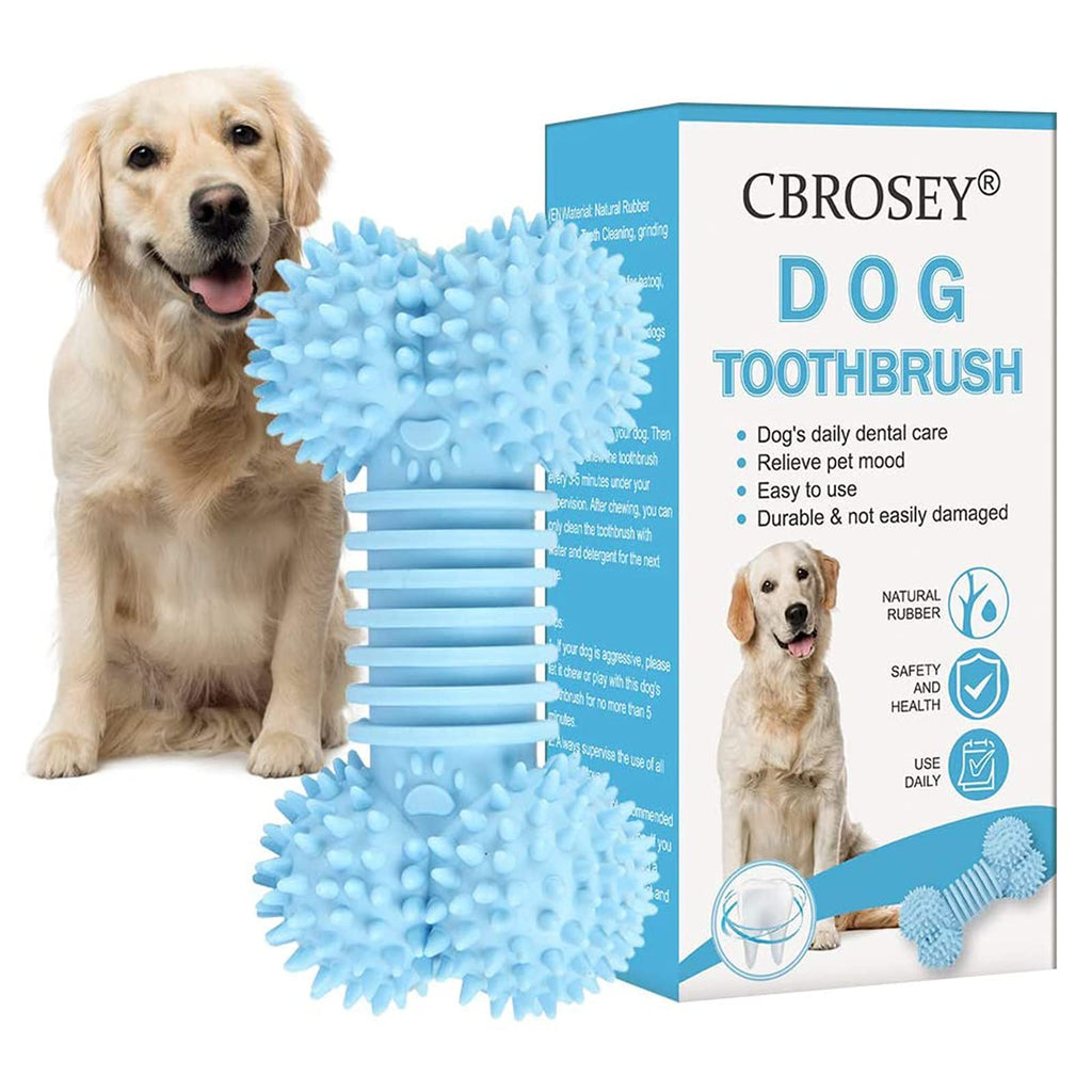 Dog Toothbrush,Dog Chews Toys,Dog Toothbrush Stick,Dog Dental Sticks,Dog Teeth Cleaning Chews,Dog Chew Toys,Dental Oral Care for Small Medium Dogs - PawsPlanet Australia