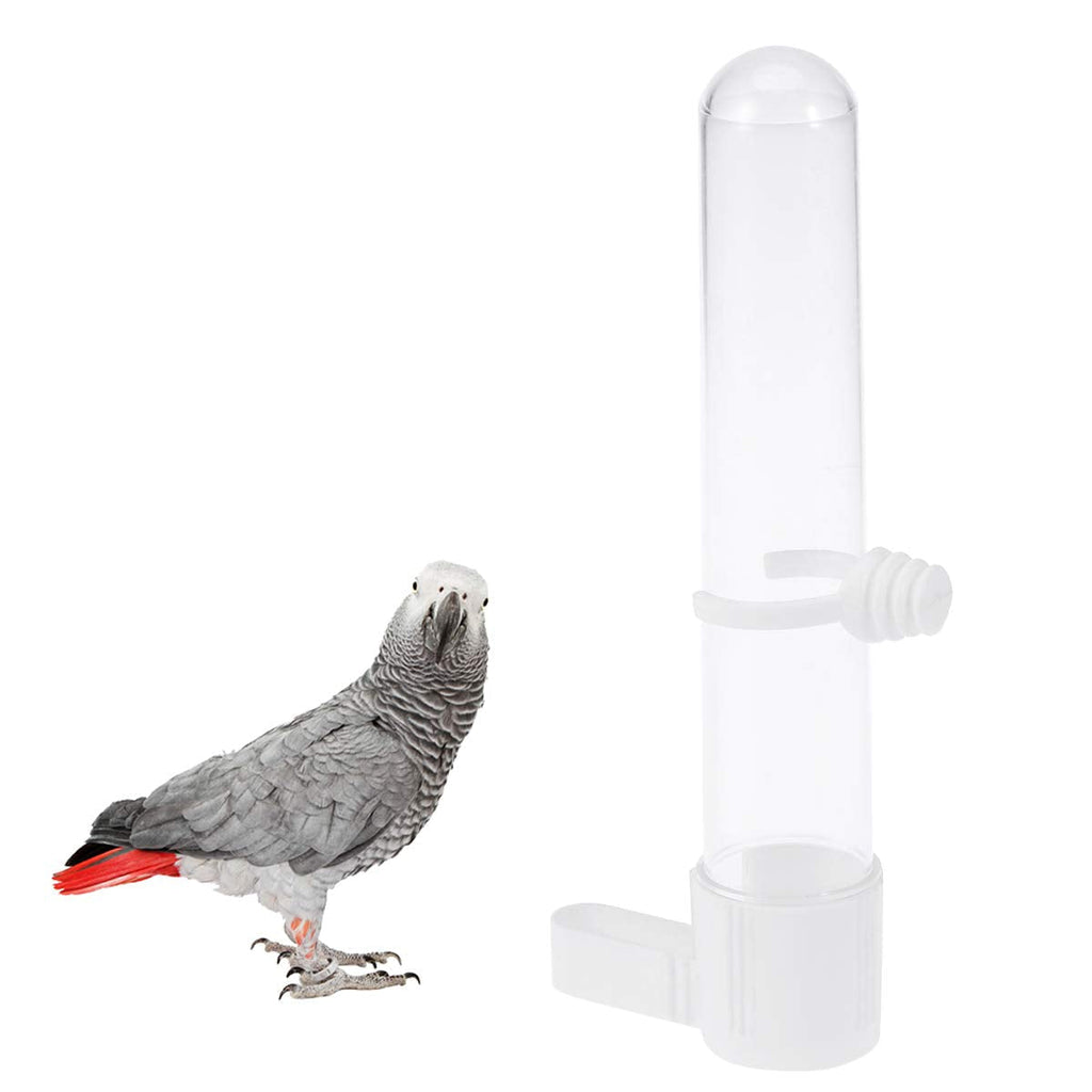 VILLCASE Bird Waterer Feeding Cup Hanging Bird Feeder Seed and Water Feeder Bird Cage Water Bottle Dispenser Feeder for Bird Canary Budgie Cockatiel (Random Color) - PawsPlanet Australia