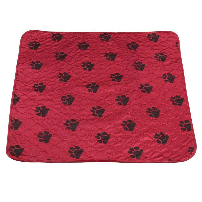 80 * 90Cm Red Reusable Waterproof Dog Changing Pad-Affordable And Durable Pet Pad - PawsPlanet Australia