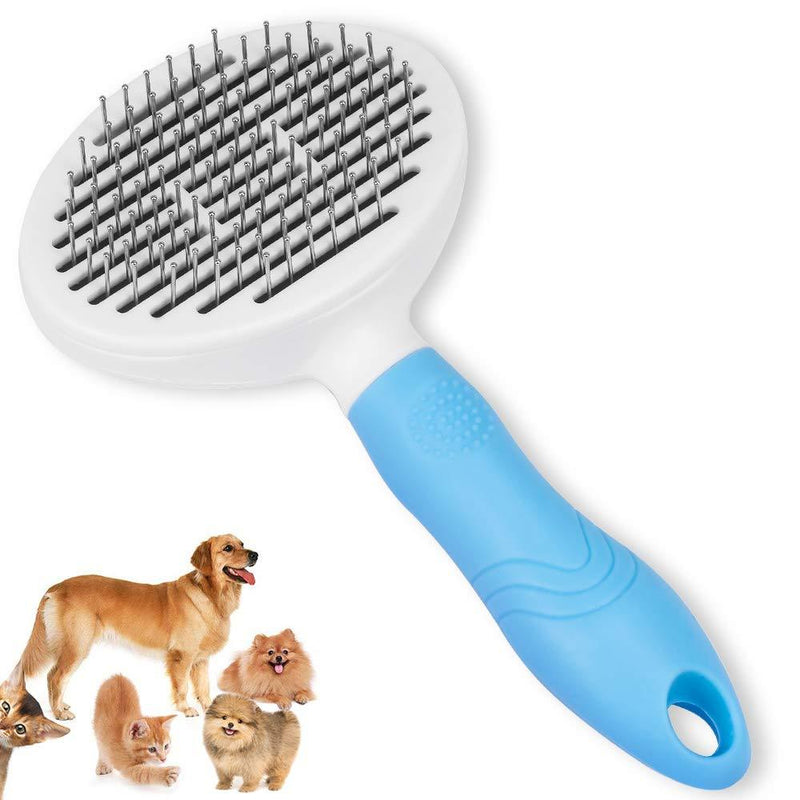 LOVEXIU Dog Grooming Brush, Dematting Comb For Cats&Dog, Slicker Brush For Pet Hair Removal Massaging,Daily Use To Shedding 95% Dead Hair&Dirt Stainless Steel For Long Haired Short Hair Cats/Dogs - PawsPlanet Australia