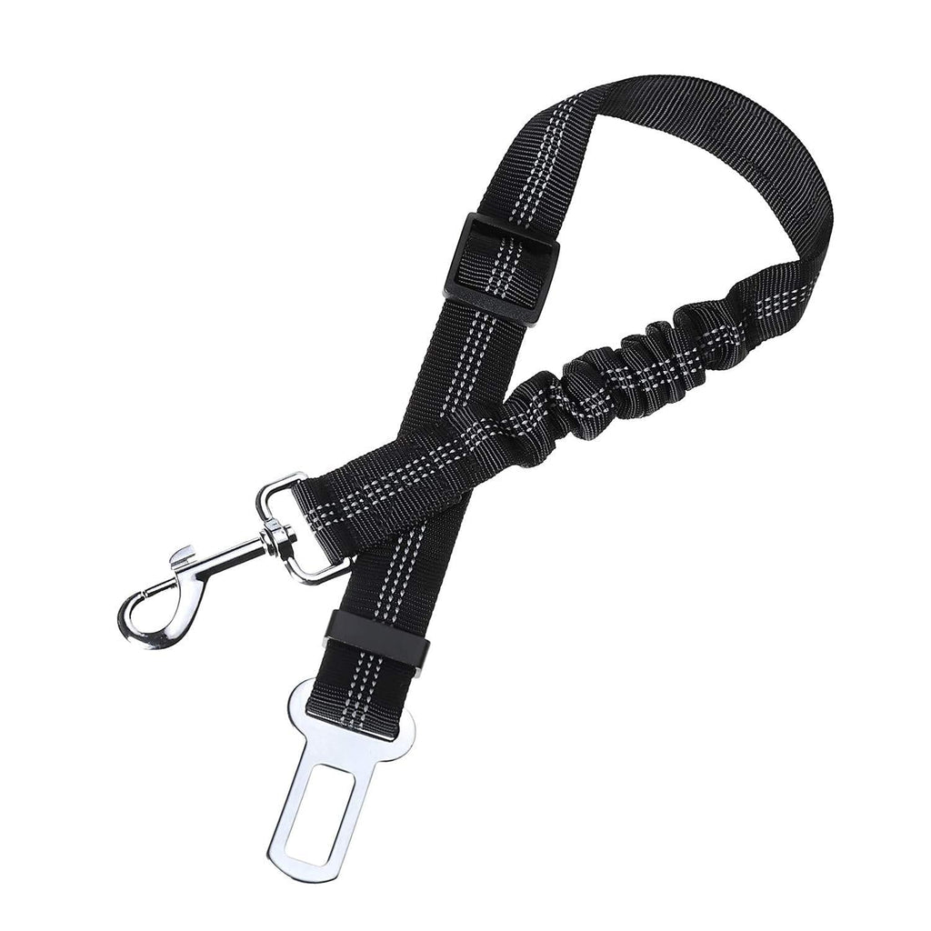Toozey Dog Safety Belt for Car, Adjustable Dog Safety Belt with Elastic Shock Absorption and Strong Carabiner, Maximum Safety for All Breeds and Types of Dogs - PawsPlanet Australia