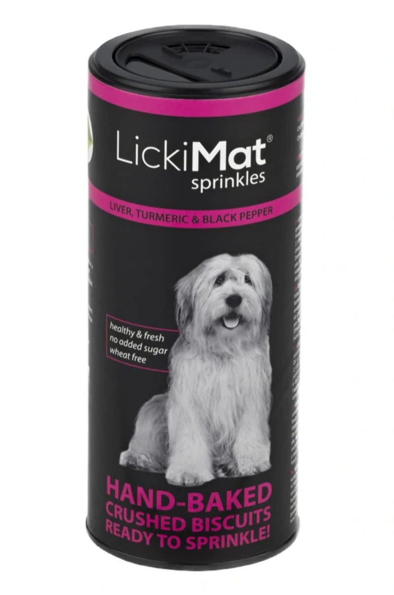 Lickimat Sprinkles Dog - Liver, Turmeric & Black Pepper 1 Count (Pack of 1) - PawsPlanet Australia