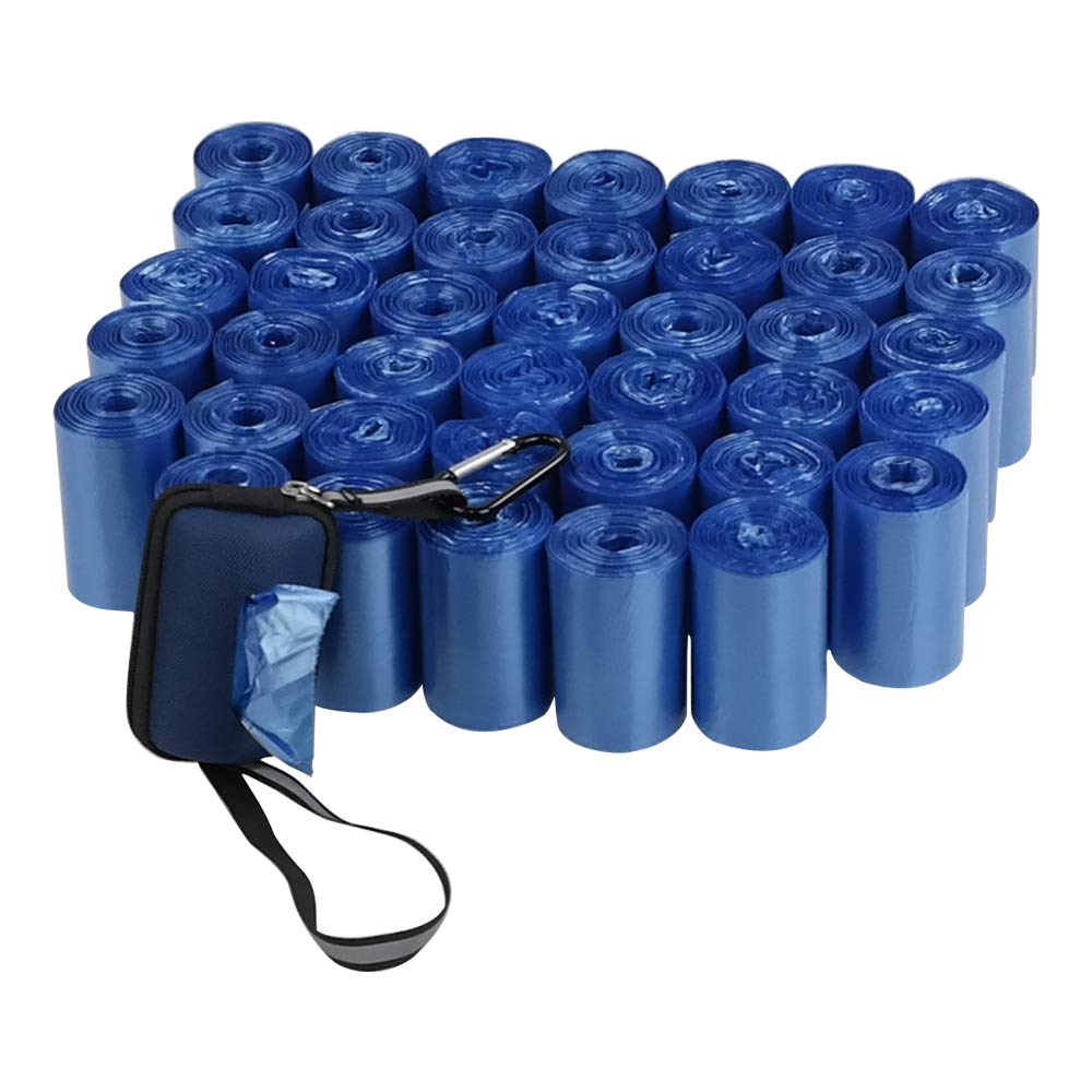 Nesmilers Blue Dog Poop Bags Dog Waste Bags, 40 Rolls/1400 Bags - PawsPlanet Australia