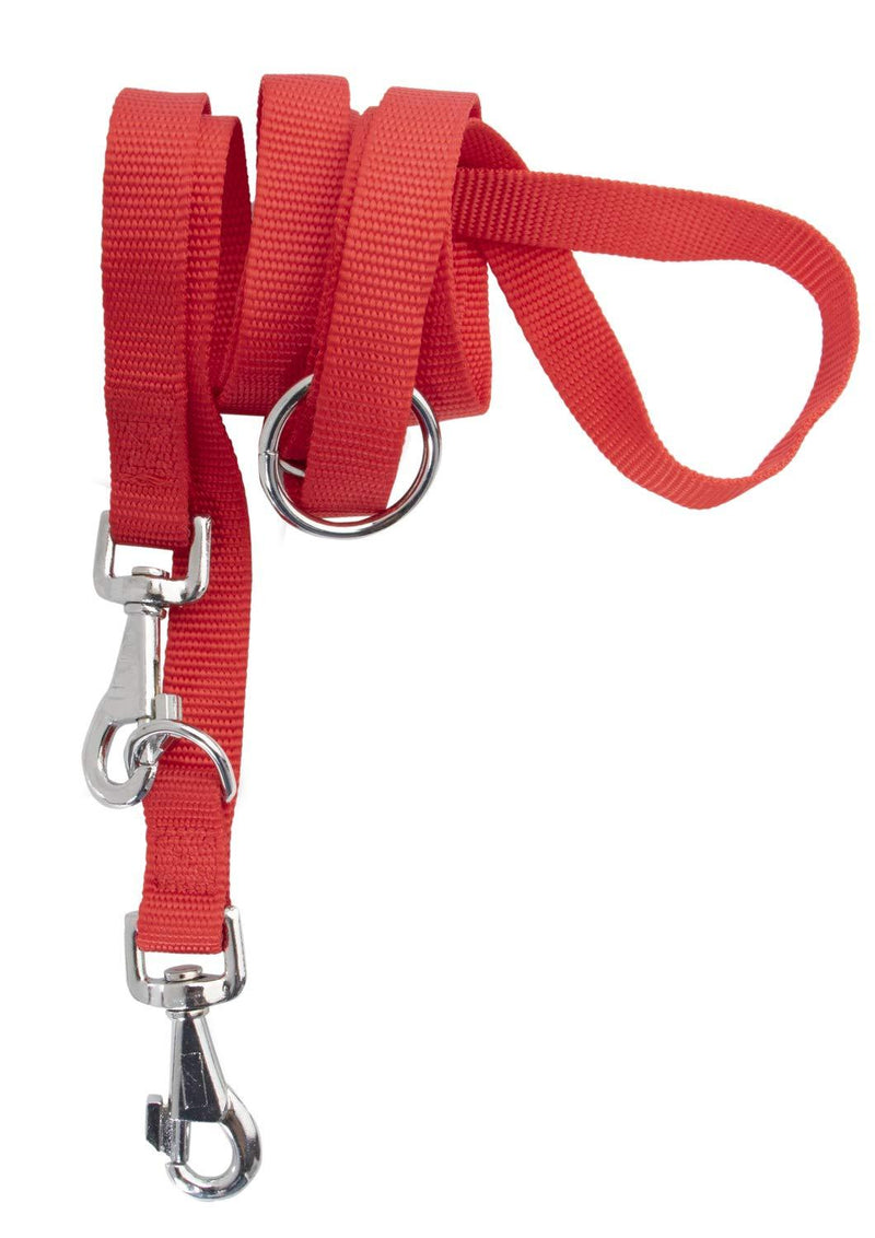 heim 505284 Dog Lead Nylon 200 cm Red - PawsPlanet Australia
