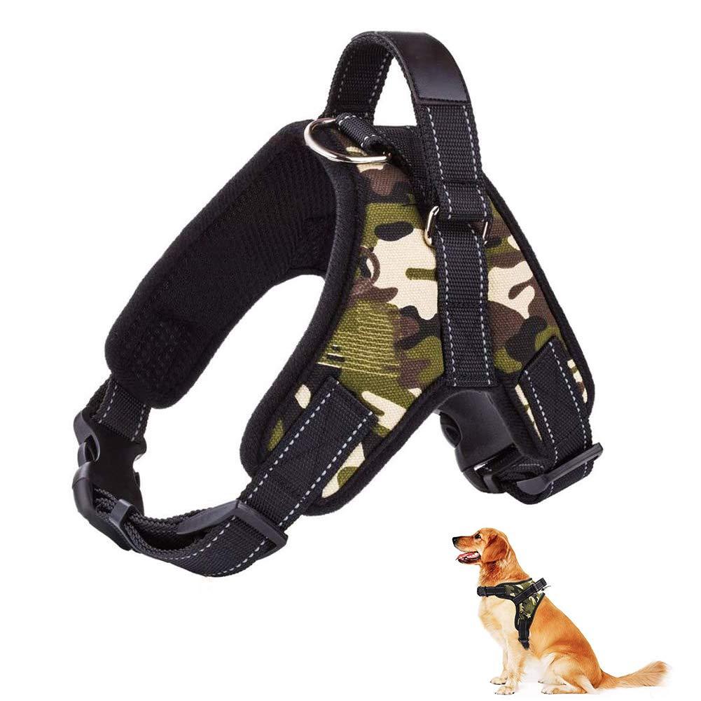 XYDZ Dog Sling Mesh Breathable Comfortable Pet Vest, Reflective And Easy To Control Adjustable Soft Dog Vest Chest Strap - PawsPlanet Australia