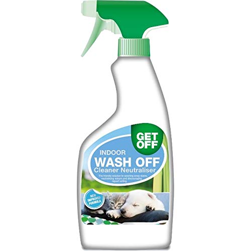 Get Off 2044402 Indoor Wash Cleaner Neutraliser 500ml Spray Pet Cat Dog Repellent Fouling Garden Cats Deterrent Animal - PawsPlanet Australia