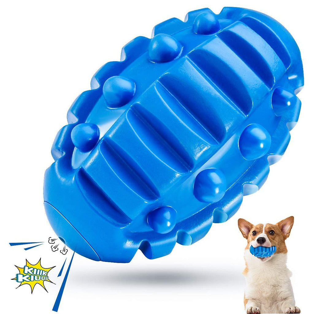 [Australia] - Feeko Squeaky Dog Toys for Aggressive Chewers Large Breed, Almost Indestructible Tough Durable Puppy Teething Chew Toys, Durable Dog Chew Toys Balls for Medium and Large Breed 