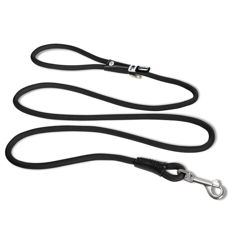 Curli Stretch Comfort Leash Black L - PawsPlanet Australia