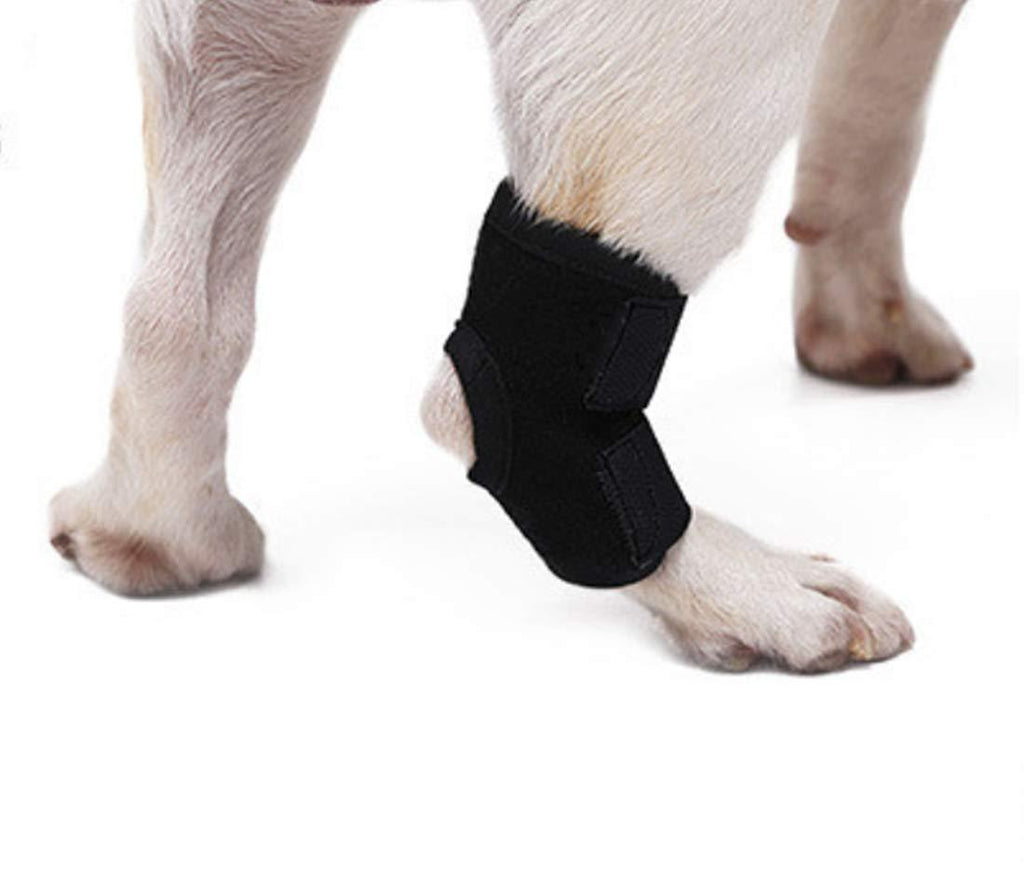 WXFEXIA Dog Rear Leg Hock Brace - Canine Wrap Protects Wounds Heal and Sprains Support Due to Arthritis to Prevents Injuries and Sprains or Walking (1 Pair, S) - PawsPlanet Australia