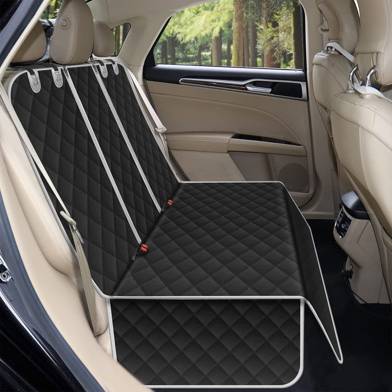 Alfheim Dog Car Seat Covers, Waterproof and Nonslip Child Seat, Scratchproof Durable Washable Back Seat Protector Universal for Car, Trucks, SUV(black) - PawsPlanet Australia