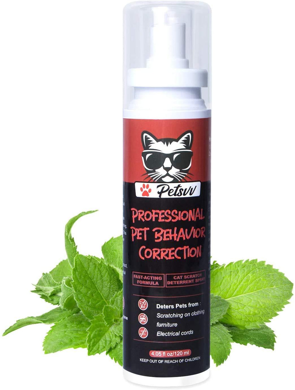 Petsvv Stop Spray for Cat and Dog, Cat Scratching Training Spray Anti Chew Spray for Cats Protect Your Pets and Furniture Healthy 120 ml - PawsPlanet Australia
