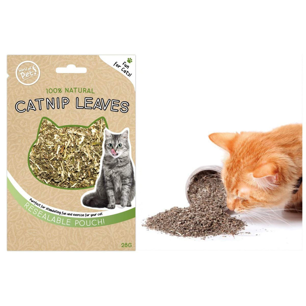 World of pets Catnip Leaves - PawsPlanet Australia