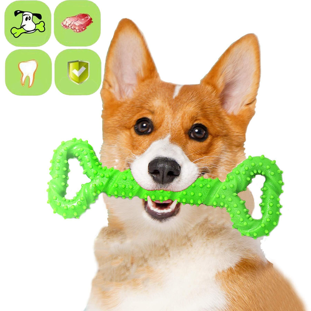 Dog Toys for Aggressive Chewers Large Breed Indestructible, Tough Dog Chew Toys, Safe Durable Dog Bones for Large Dogs, Puppy Toys for Teething, Interactive Dog Toys Large Breed Not Easily Torn Bone Chew Toy-Green - PawsPlanet Australia