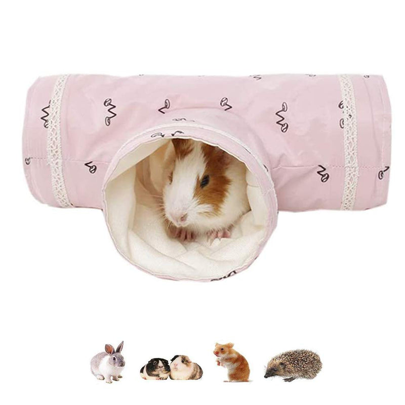 ASOCEA Collapsible Hamster Play Tunnel Small Animal Hideaway Pet Toy Nest Cage House Accessories for Guinea Pig Chinchillas Mice Rats Gerbil Rat Squirrel - PawsPlanet Australia