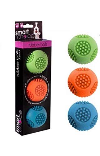 Smart Choice Rubber Tennis Balls Dog Toy - PawsPlanet Australia