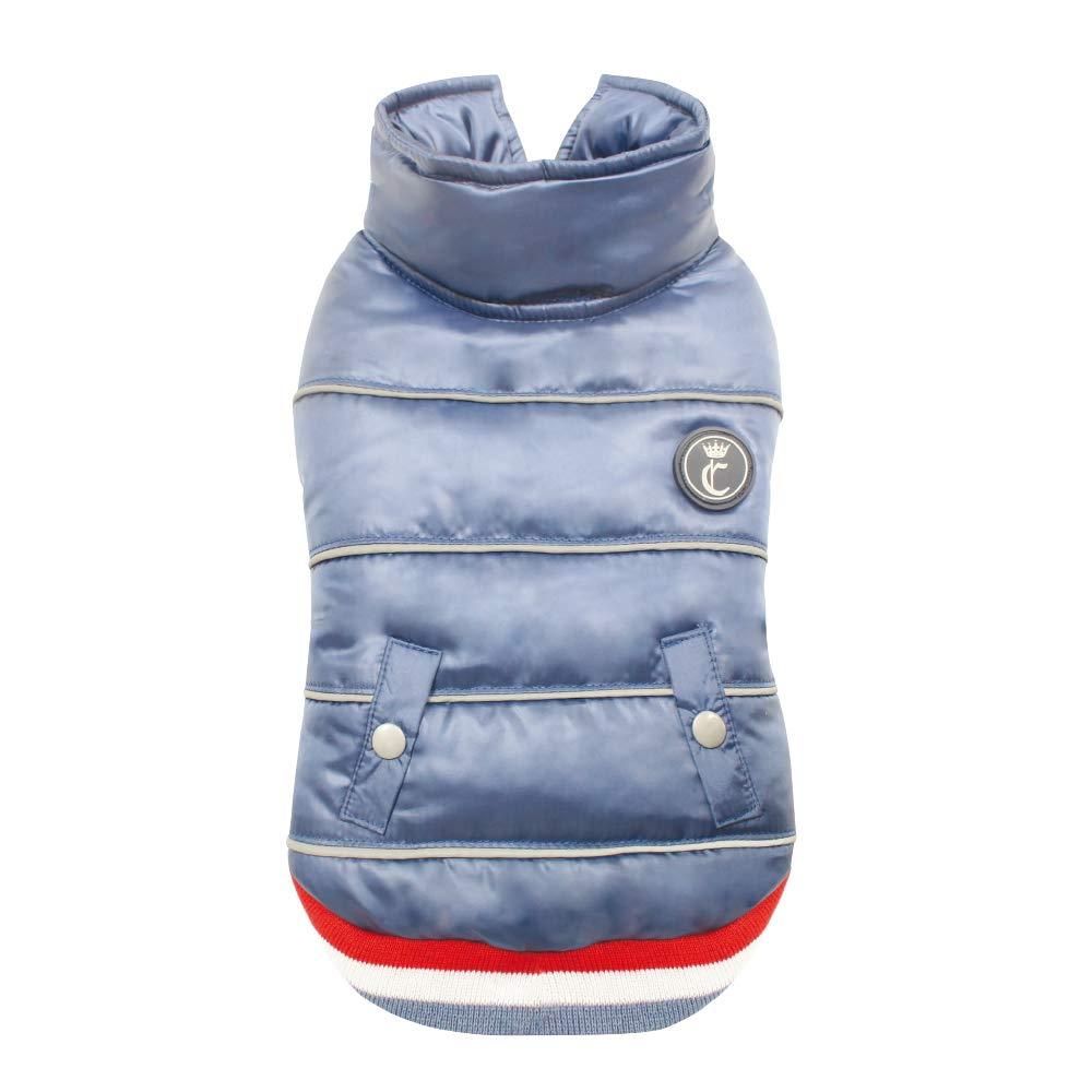 Croci Padded Jacket Tricolour Cm.30-15 g - PawsPlanet Australia