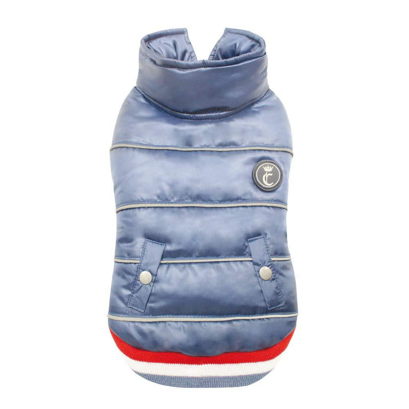 Croci Padded Jacket Tricolour Cm.30-15 g - PawsPlanet Australia