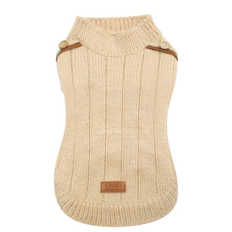 Cross Sweater Ecru' Cm 20-10 g - PawsPlanet Australia