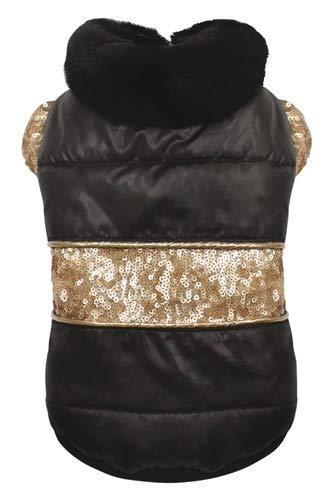 Croci Padded Jacket Golden Eye Cm.45-30 g - PawsPlanet Australia