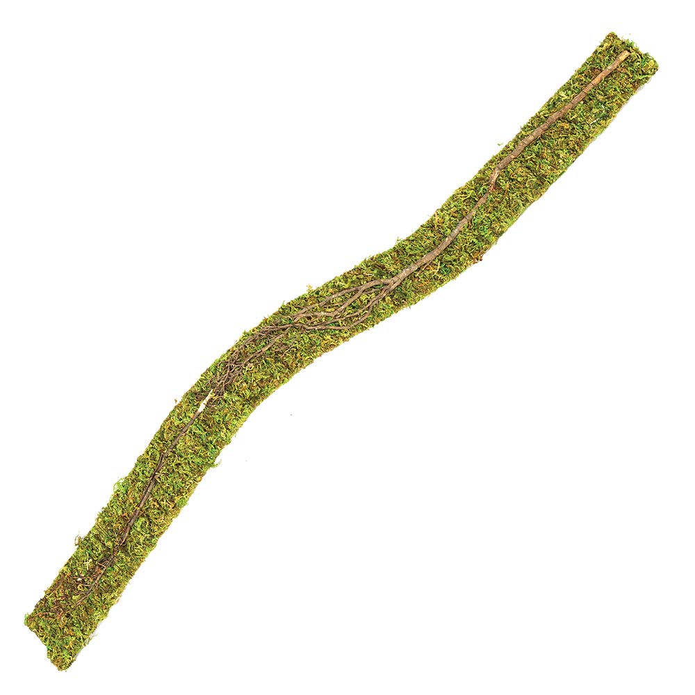 Komodo Small Natural Moss Bendy Bridge for Reptiles - S - PawsPlanet Australia