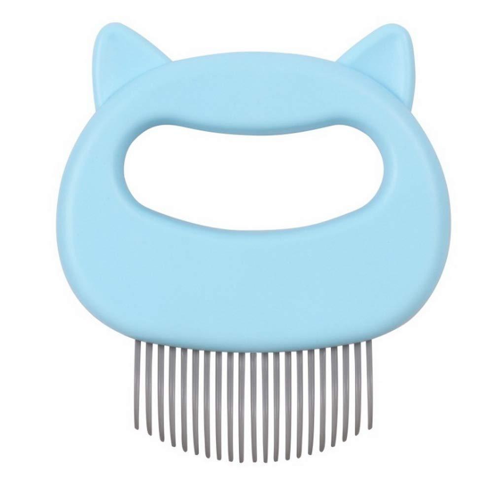 nuoshen Cat Massage Comb for Pet Relaxing, Pet Grooing Comb Cat Dematting Comb Hair Removal Cleaning Comb - PawsPlanet Australia