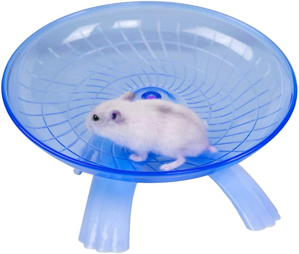 Small Animal Swing Toys, Hamster Exercise Wheel for Syrian Hamster Rat Gerbil Guinea Pig Chipmunk Mouse Parakeet (Blue) Blue - PawsPlanet Australia