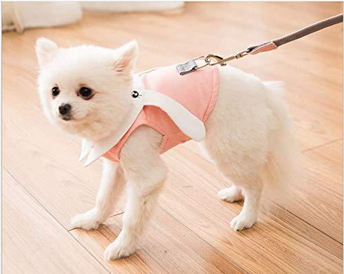 Faraddy leash pet vest chest strap cat small dog dog rope pet supplies wholesale (L, white) L - PawsPlanet Australia