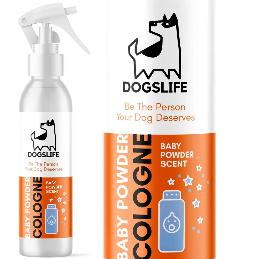 Baby Powder Dog Cologne | Replenishes, Deodorises & Conditions Coats | 2-in-1 Cologne & Conditioner | Natural Lasting Cologne For Dogs | 250ml Perfume Spray For Dogs & Puppies Baby Powder - PawsPlanet Australia