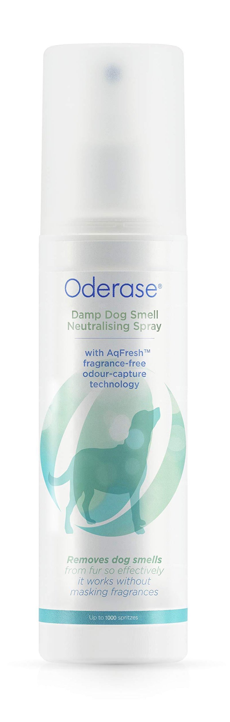 Oderase, Damp Dog Smell Neutralising Spray, Unscented, 200 ml - PawsPlanet Australia