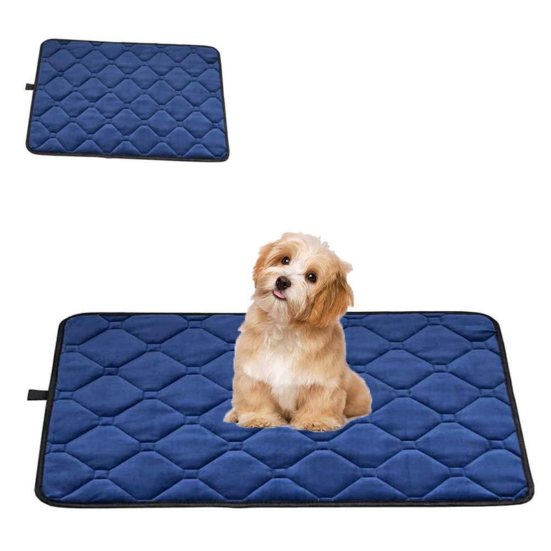YANGWX Reusable Washable Puppy Pet Training Pads, Non-Slip Dog Pee Mat Crate Pad for Pets, Super Absorbency, Puppy Rabbit for Indoor Summer Beach Outdoor Car Travel - 75 x 50 CM - PawsPlanet Australia