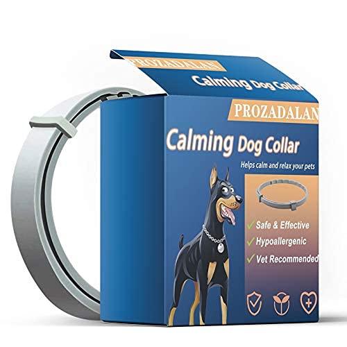 PROZADALAN Calming Dog Collar, Adjustable Waterproof Dog Calming Collar Effectively Alleviate Dog's Anxiety, Safe and Non-toxic Protect the Physical and Mental Health of Dogs - PawsPlanet Australia