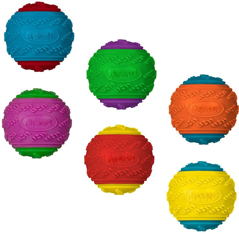 MATCHLESS Beautiful New Amazing Scooby-Doo Durable Squeaky set of 2 Ball Play Fun Enjoyment Gift-Assorted - PawsPlanet Australia