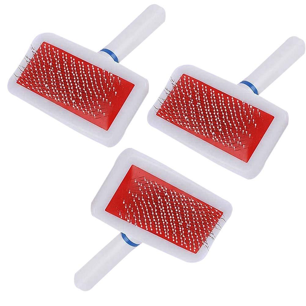 GOODGDN Dog Brush Cat Brush Professional Pet Grooming Tool Grooming Brushes for Dogs/Pet Grooming Brush, Daily Use to Clean Loose Fur & Dirt, Great for Dogs and Cats With Medium Long Hair - PawsPlanet Australia