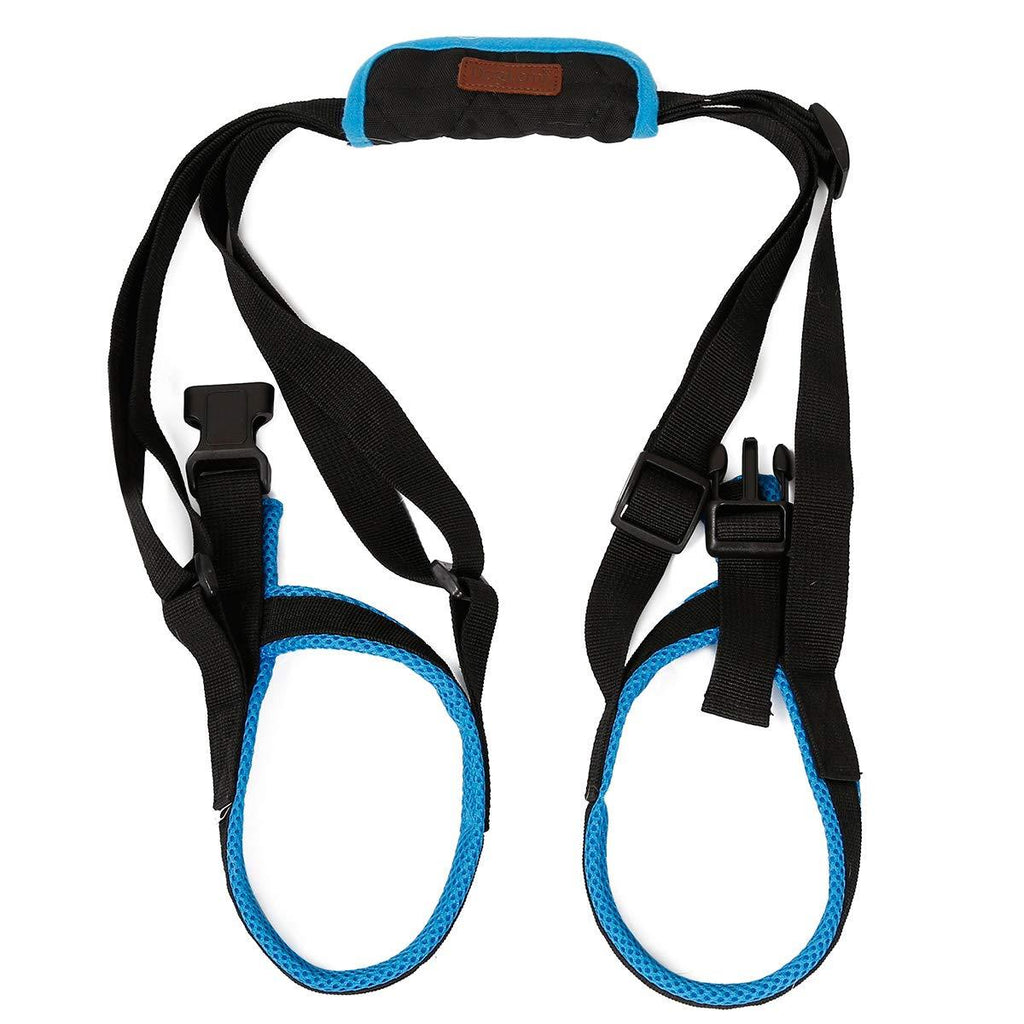 Komate Dog Lift Harness for Back Legs Portable Pet Support Sling for Help Lift Dogs Rear Dog Sling for Back Leg Disability Injury Dog Staircase Auxiliary Belt Retard (M (Rear leg 35-45cm)) M (Rear leg 35-45cm) - PawsPlanet Australia