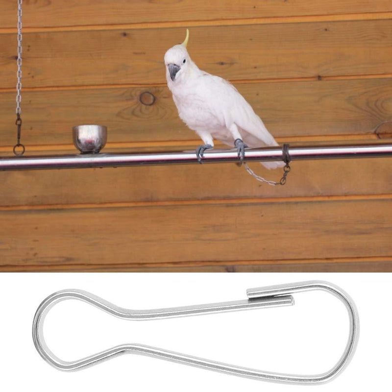 Cuque July Summer Gifts Parrots Accessories Hook, Durable Metal Bird Accessories Hook, Accessories Hook for Bird Parrots Accessories Parrots - PawsPlanet Australia