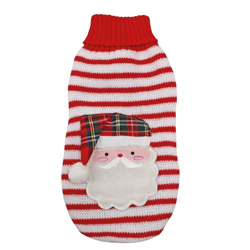 Cross Sweater Xmas Santa Pocket 25 Cm - 115g - PawsPlanet Australia