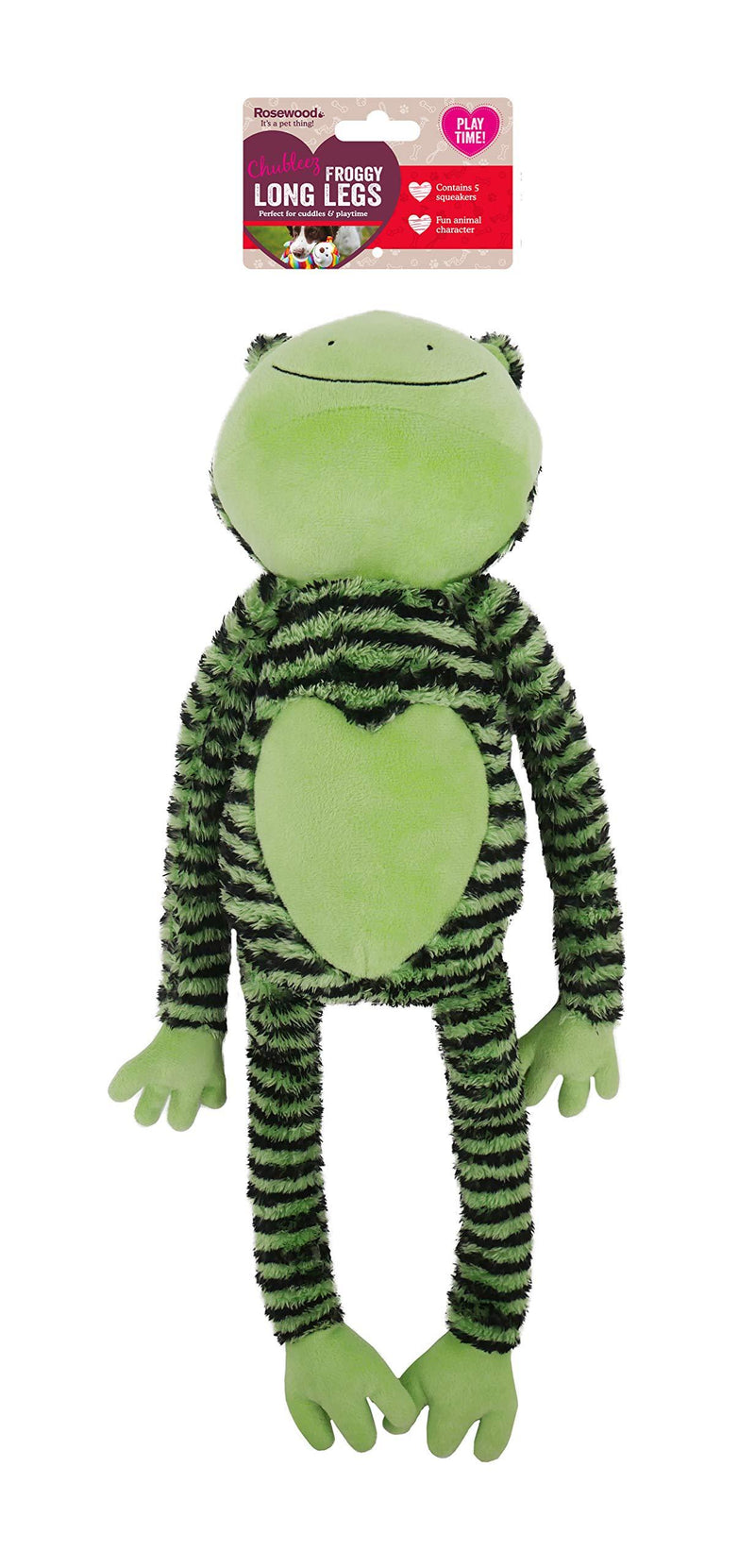 Rosewood FROGGY LONG LEGS Green Froggy Long Legs One Size - PawsPlanet Australia