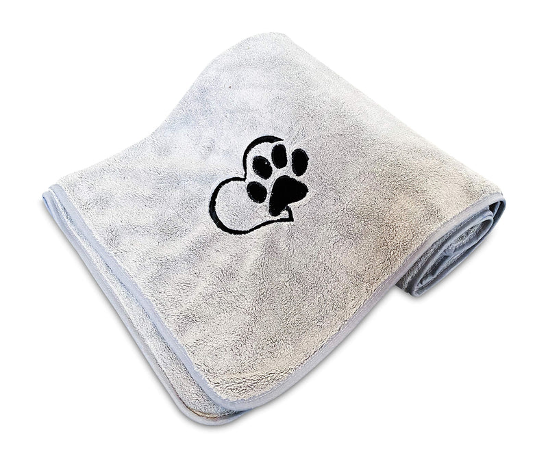 Bazzboo Super Absorbent Microfibre Pet drying towel 125cm x 75cm I Fast Drying I Super soft I - PawsPlanet Australia