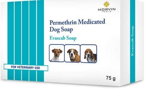 EVASCAB Anti Scab/Anti Lice and Tics & Fleas Soap for Dogs - PawsPlanet Australia