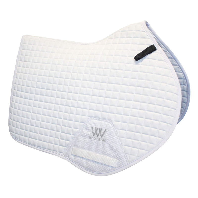 Woof Wear Pro Close Contact Saddle Pad White Full Size - PawsPlanet Australia