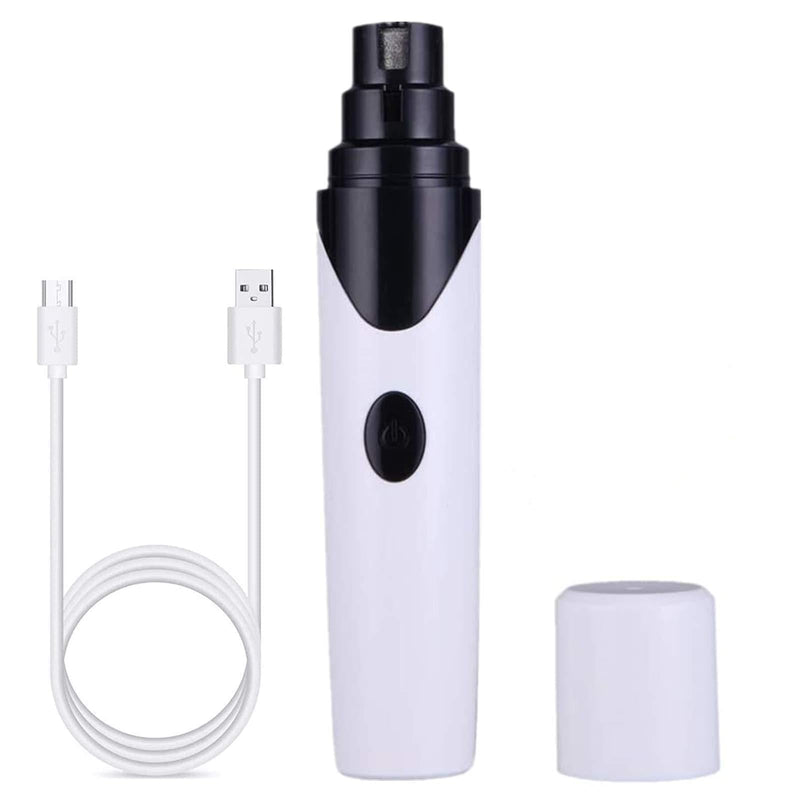 LUXJUMPER Peteast Dog Nail Grinders, USB Rechargeable Electric Rechargeable Pet Nail Grinder, 50DB Ultra Quiet Electric Dog Nail File, Painless Grinder for Small, Medium, Large Dog & Cat - PawsPlanet Australia