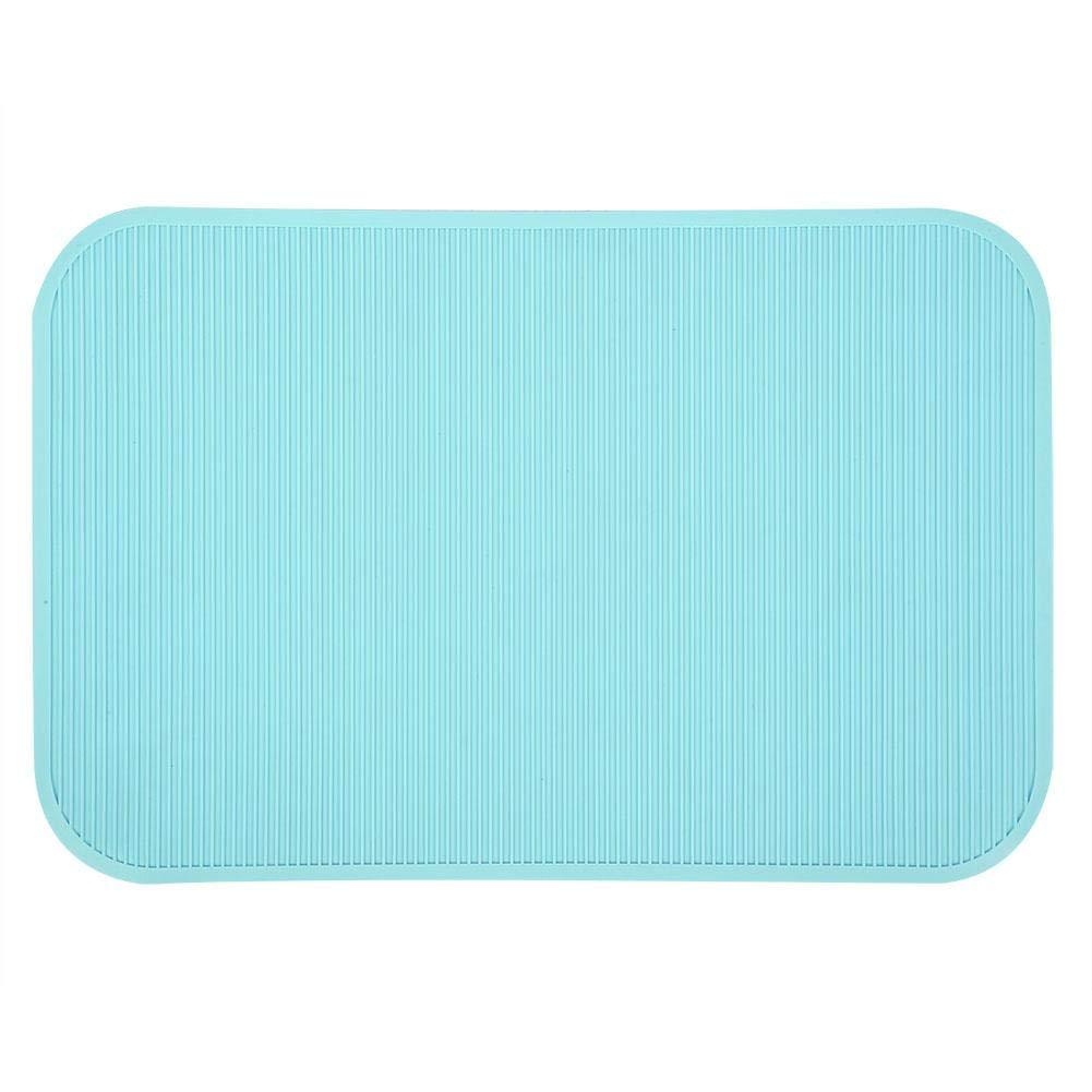 Oumefar Pet Non-Slip Rubber Mat Waterproof Dog Placemat Washable Feeding Mat for Pet Grooming Bathing Training Table(Green) Green - PawsPlanet Australia