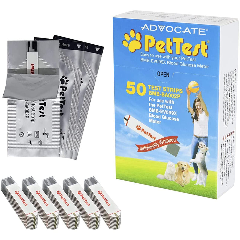 PetTest Test Strips for the PetTest Blood Glucose Meter - PawsPlanet Australia
