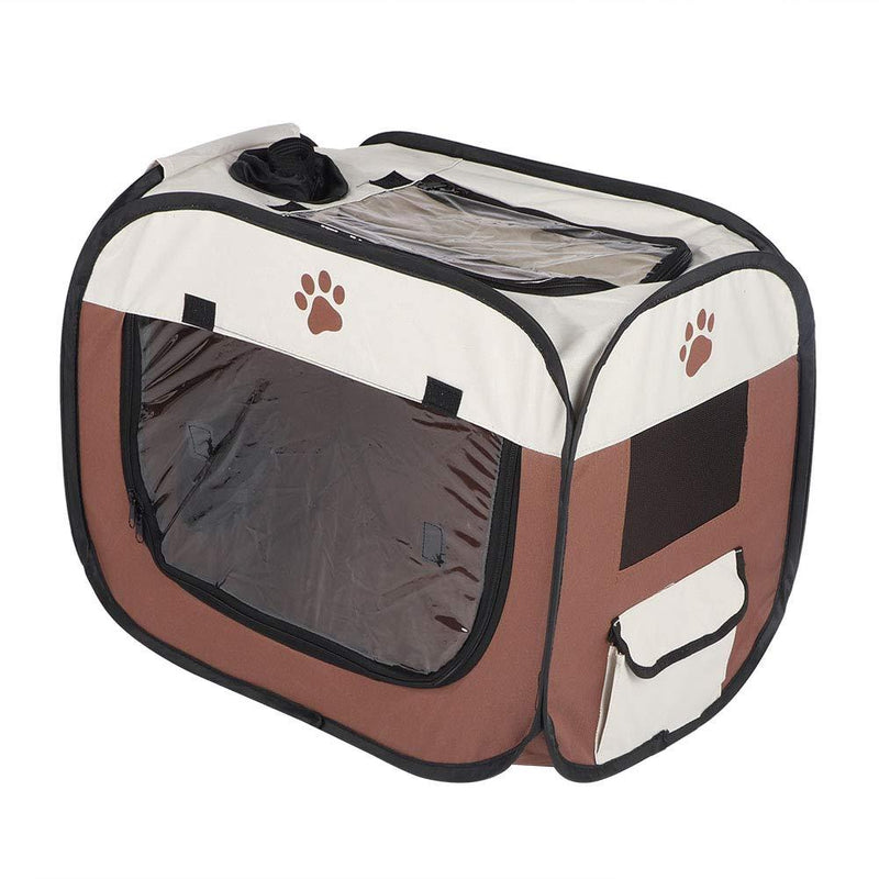 Portable Pet Hair Drying Box Folding Dryer-Hole Design Pet Dry Room Hands-Free Dryer Cage for Small Medium Cats Dogs - PawsPlanet Australia