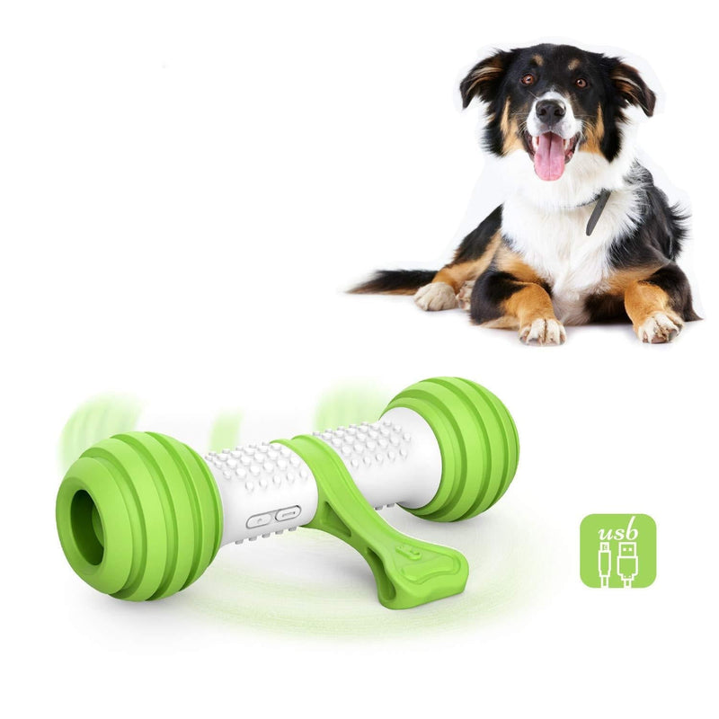 PETGEEK Automatic Interactive Dog Bone, Moving Dog Toy Bone for Indoor Boredom, Electronic Dog Chase Toys for Medium/Large Dog USB Rechargeable Safe Material PC & TPU Electronic Dog Bone - PawsPlanet Australia