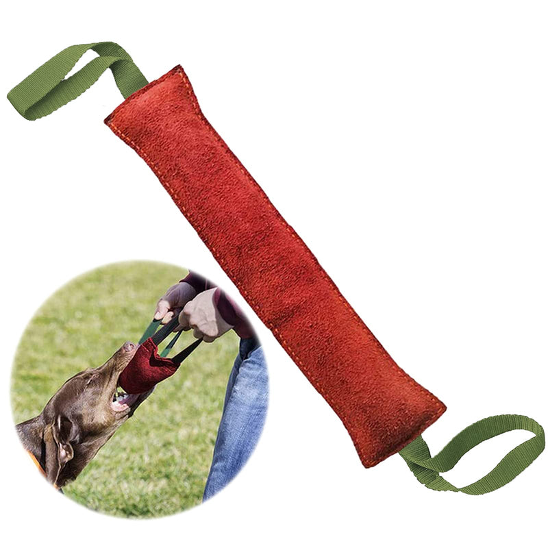 Dog Tug Toy, Dog Training Bite Pillow Tug of War Toy for Medium to Large Dogs Durable, Fire Hose Dog Tugger with Two Strong Handles, Interactive Dog Pull Toys Best for Tug of War Fetch Training - PawsPlanet Australia