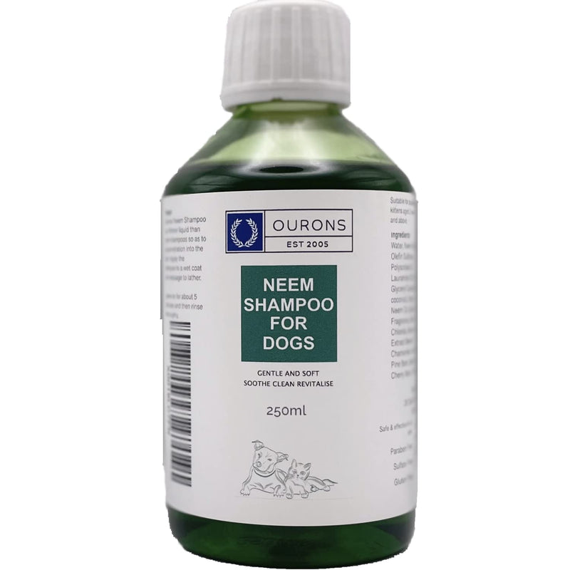 Ourons Neem Shampoo For Dogs 250ml - PawsPlanet Australia