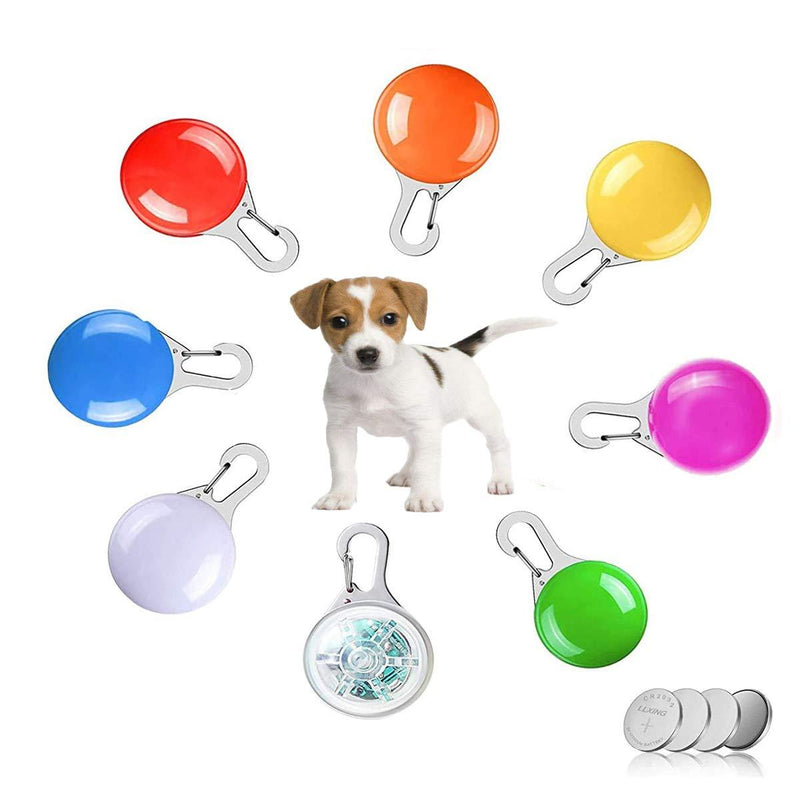 Aoweika LED Dog Collar Light, Pet Dog Lights for Collars, Safety Lights for Night Walking with 3 Flashing Modes - PawsPlanet Australia
