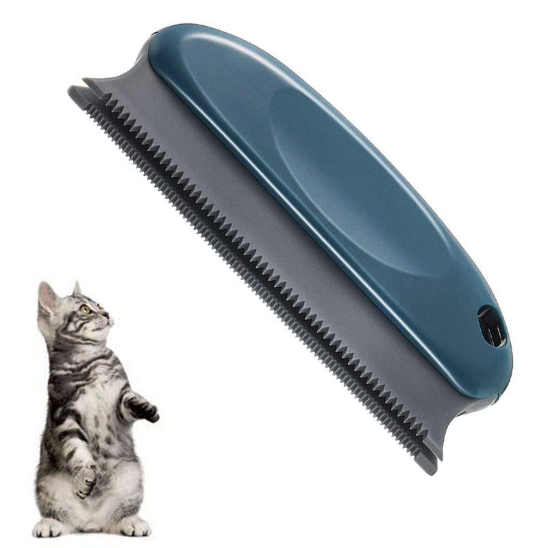 Olanda Pet Hair Detailer,Professional Comb Lint Remover,Washable Reusable Pet Hair Remover Brush Cat Hair Cleaning Brush for Cars for Couch, Furniture, Carpet, Clothing, Blankets, Car,Bed (Navy blue) Navy blue - PawsPlanet Australia